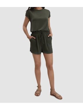 Splendid Olive Green Crewneck Tee